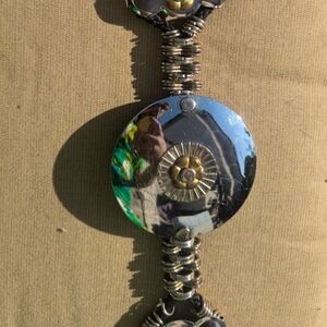 INTRICATE SILVER MEDALLION BELT